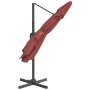 Hanging parasol with terracotta aluminum pole 400x300 cm by vidaXL, Umbrellas - Ref: Foro24-319926, Price: 246,05 €, Discount: %