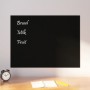 Wandmagnetwand aus schwarzem gehärtetem Glas 80x60 cm von vidaXL, Whiteboards - Ref: Foro24-347945, Preis: 37,74 €, Rabatt: %