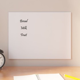 Magnetic white tempered glass wall board 40x30 cm by vidaXL, White boards - Ref: Foro24-347948, Price: 19,87 €, Discount: %