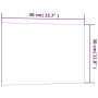 Pizarra magnética de pared vidrio templado blanco 40x30 cm de vidaXL, Pizarras blancas - Ref: Foro24-347948, Precio: 19,87 €,...