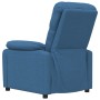 Sillón reclinable de tela azul de vidaXL, Sillones - Ref: Foro24-348285, Precio: 200,07 €, Descuento: %