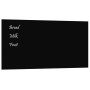 Pizarra magnética de pared vidrio templado negro 80x40 cm de vidaXL, Pizarras blancas - Ref: Foro24-347935, Precio: 31,96 €, ...