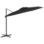 Black double roof hanging parasol 300x300 cm by vidaXL, Umbrellas - Ref: Foro24-319951, Price: 259,99 €, Discount: %