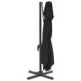 Black double roof hanging parasol 300x300 cm by vidaXL, Umbrellas - Ref: Foro24-319951, Price: 259,99 €, Discount: %