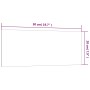 Magnetic white tempered glass wall board 50x20 cm by vidaXL, White boards - Ref: Foro24-347956, Price: 19,03 €, Discount: %