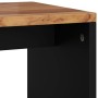 Mesa auxiliar madera maciza acacia y contrachapada 40x31x46 cm de vidaXL, Mesitas de noche - Ref: Foro24-350645, Precio: 58,0...