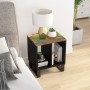 Recycled wood and plywood side table 40x31x46 cm by vidaXL, Nightstands - Ref: Foro24-350646, Price: 70,03 €, Discount: %