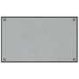 Pizarra magnética de pared vidrio templado negro 100x60 cm de vidaXL, Pizarras blancas - Ref: Foro24-347946, Precio: 41,39 €,...