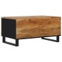 Couchtisch aus massivem Akazienholz und Sperrholz, 80 x 50 x 40 cm von vidaXL, Couchtisch - Ref: Foro24-350637, Preis: 73,18 ...