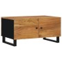 Mesa de centro madera maciza acacia y contrachapada 80x50x40 cm de vidaXL, Mesas de centro - Ref: Foro24-350637, Precio: 73,2...