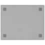 Pizarra magnética de pared vidrio templado blanco 50x40 cm de vidaXL, Pizarras blancas - Ref: Foro24-347957, Precio: 23,89 €,...