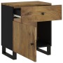 Mango plywood wood nightstand 50x33x60 cm by vidaXL, Nightstands - Ref: Foro24-350659, Price: 84,85 €, Discount: %