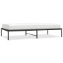 Estructura de cama metal negro 100x190 cm de vidaXL, Camas y somieres - Ref: Foro24-350840, Precio: 74,02 €, Descuento: %