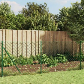 Green wire fence 1x10 m by vidaXL, fence panels - Ref: Foro24-153905, Price: 46,56 €, Discount: %