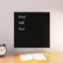 Magnetic black tempered glass wall board 40x40 cm by vidaXL, White boards - Ref: Foro24-347934, Price: 19,31 €, Discount: %