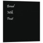 Magnetic black tempered glass wall board 40x40 cm by vidaXL, White boards - Ref: Foro24-347934, Price: 19,31 €, Discount: %