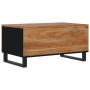 Mesa de centro madera maciza acacia y contrachapada 80x50x40 cm de vidaXL, Mesas de centro - Ref: Foro24-350633, Precio: 92,9...