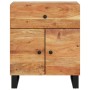 Acacia wood bedside table plywood 50x33x60 cm by vidaXL, Nightstands - Ref: Foro24-350669, Price: 106,59 €, Discount: %