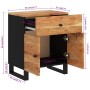 Acacia wood bedside table plywood 50x33x60 cm by vidaXL, Nightstands - Ref: Foro24-350669, Price: 106,59 €, Discount: %