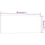 Magnetic black tempered glass wall board 50x20 cm by vidaXL, White boards - Ref: Foro24-347937, Price: 17,61 €, Discount: %