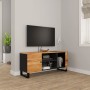 Mueble de TV madera maciza de acacia 105x33x46 cm de vidaXL, Muebles TV - Ref: Foro24-345221, Precio: 124,99 €, Descuento: %