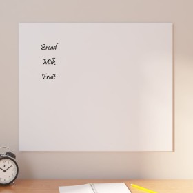 Magnetic white tempered glass wall board 60x50 cm by vidaXL, White boards - Ref: Foro24-347958, Price: 31,17 €, Discount: %