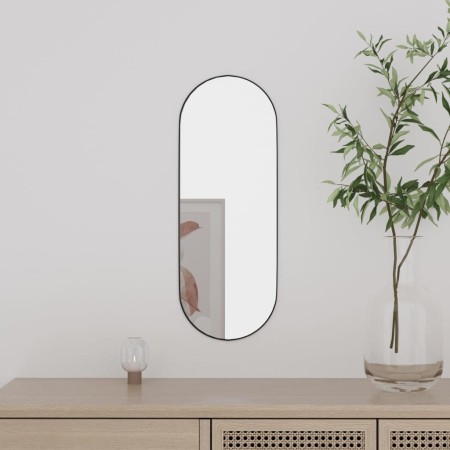 Oval glass wall mirror 15x40 cm by vidaXL, Mirrors - Ref: Foro24-350452, Price: 13,82 €, Discount: %