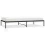 Estructura de cama de metal negro 107x203 cm de vidaXL, Camas y somieres - Ref: Foro24-350842, Precio: 68,76 €, Descuento: %