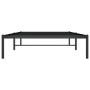 Black metal bed frame 107x203 cm by vidaXL, Beds and slatted bases - Ref: Foro24-350842, Price: 68,76 €, Discount: %