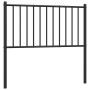 Cabecero de metal negro 90 cm de vidaXL, Cabeceros y pies de cama - Ref: Foro24-350892, Precio: 24,99 €, Descuento: %