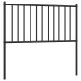 Cabecero de metal negro 90 cm de vidaXL, Cabeceros y pies de cama - Ref: Foro24-350892, Precio: 24,99 €, Descuento: %