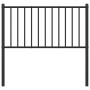 Cabecero de metal negro 90 cm de vidaXL, Cabeceros y pies de cama - Ref: Foro24-350892, Precio: 24,99 €, Descuento: %