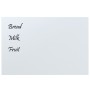 Magnetic white tempered glass wall board 60x40 cm by vidaXL, White boards - Ref: Foro24-347962, Price: 29,71 €, Discount: %