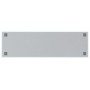 Pizarra magnética de pared vidrio templado blanco 100x30 cm de vidaXL, Pizarras blancas - Ref: Foro24-347951, Precio: 31,48 €...