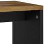 Mesa auxiliar madera maciza mango y tecnológica 40x31x46 cm de vidaXL, Mesitas de noche - Ref: Foro24-350647, Precio: 56,81 €...