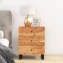 Acacia wood bedside table plywood 50x33x62 cm by vidaXL, Nightstands - Ref: Foro24-350661, Price: 163,65 €, Discount: %