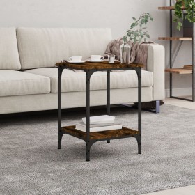 Engineered wood smoked oak coffee table 40x40x55 cm by vidaXL, Coffee table - Ref: Foro24-832825, Price: 32,07 €, Discount: %