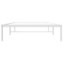 Bettgestell aus weißem Metall, 107 x 203 cm von vidaXL, Betten und Lattenroste - Ref: Foro24-350909, Preis: 65,81 €, Rabatt: %