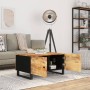 Solid mango wood and plywood coffee table 80x50x40 cm by vidaXL, Coffee table - Ref: Foro24-350636, Price: 104,99 €, Discount: %