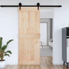 NARVIK solid pine wood door 85x210 cm by vidaXL, Doors - Ref: Foro24-154432, Price: 121,73 €, Discount: %