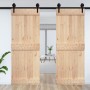 NARVIK solid pine wood door 85x210 cm by vidaXL, Doors - Ref: Foro24-154432, Price: 121,73 €, Discount: %