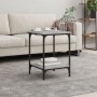 Sonoma gray engineered wood coffee table 40x40x55 cm by vidaXL, Coffee table - Ref: Foro24-832826, Price: 33,53 €, Discount: %