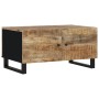 Couchtisch aus massivem Mangoholz und Sperrholz, 80 x 50 x 40 cm von vidaXL, Couchtisch - Ref: Foro24-350636, Preis: 104,63 €...