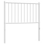 Cabecero de metal blanco 80 cm de vidaXL, Cabeceros y pies de cama - Ref: Foro24-350958, Precio: 21,99 €, Descuento: %