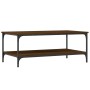 Mesa de centro madera de ingeniería marrón roble 100x55x40 cm de vidaXL, Mesas de centro - Ref: Foro24-832837, Precio: 40,06 ...