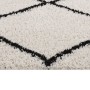 Black and cream long pile rug 120x170 cm by vidaXL, Rugs - Ref: Foro24-342147, Price: 46,26 €, Discount: %