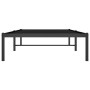 Estructura de cama de metal negro 90x200 cm de vidaXL, Camas y somieres - Ref: Foro24-350839, Precio: 75,24 €, Descuento: %