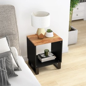 Solid acacia wood and plywood coffee table 40x31x46 cm by vidaXL, Coffee table - Ref: Foro24-350641, Price: 54,99 €, Discount: %