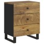 Mango plywood wood nightstand 50x33x62 cm by vidaXL, Nightstands - Ref: Foro24-350663, Price: 119,99 €, Discount: %