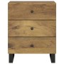 Mango plywood wood nightstand 50x33x62 cm by vidaXL, Nightstands - Ref: Foro24-350663, Price: 119,99 €, Discount: %